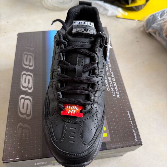 Skechers Mens Vigor 2.0-Serpentine Athletic Training Sneakers Black Size 8.5 NEW - Picture 4 of 7